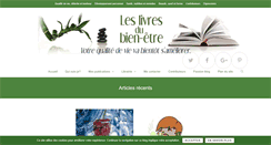 Desktop Screenshot of les-livres-du-bien-etre.com